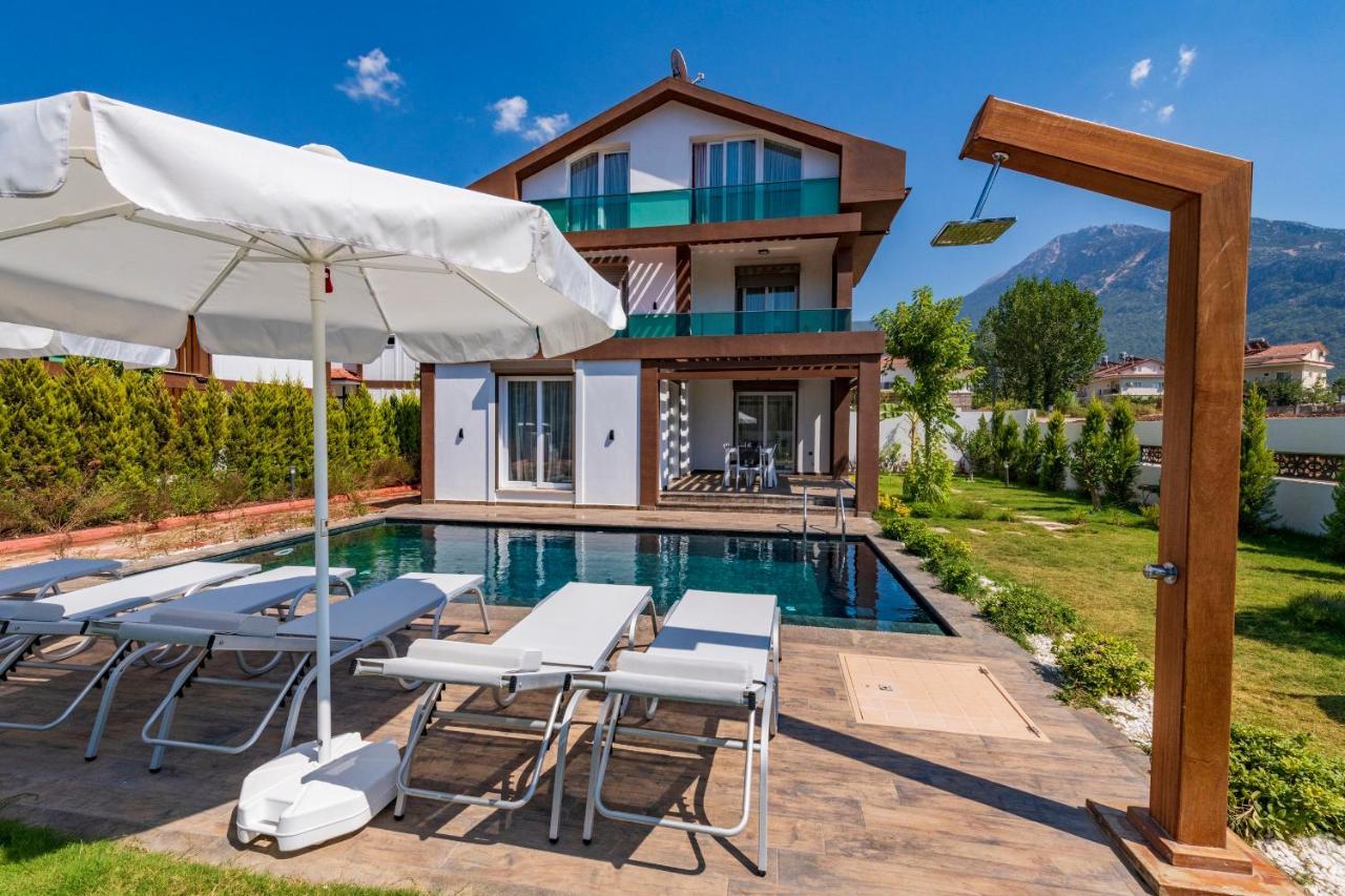 4 Beds, Luxury Holiday Villa In Hisaroenue Oeluedeniz Villa Mia Fethiye Buitenkant foto