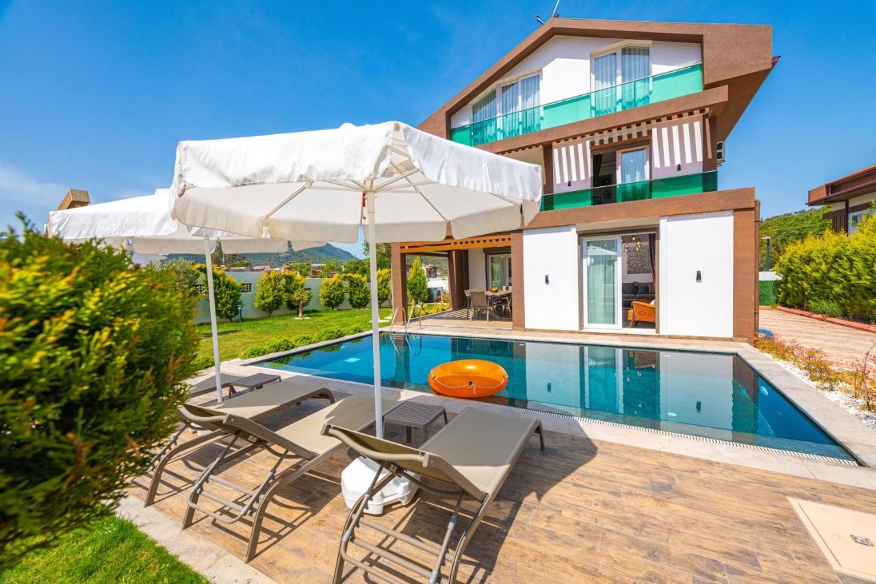 4 Beds, Luxury Holiday Villa In Hisaroenue Oeluedeniz Villa Mia Fethiye Buitenkant foto