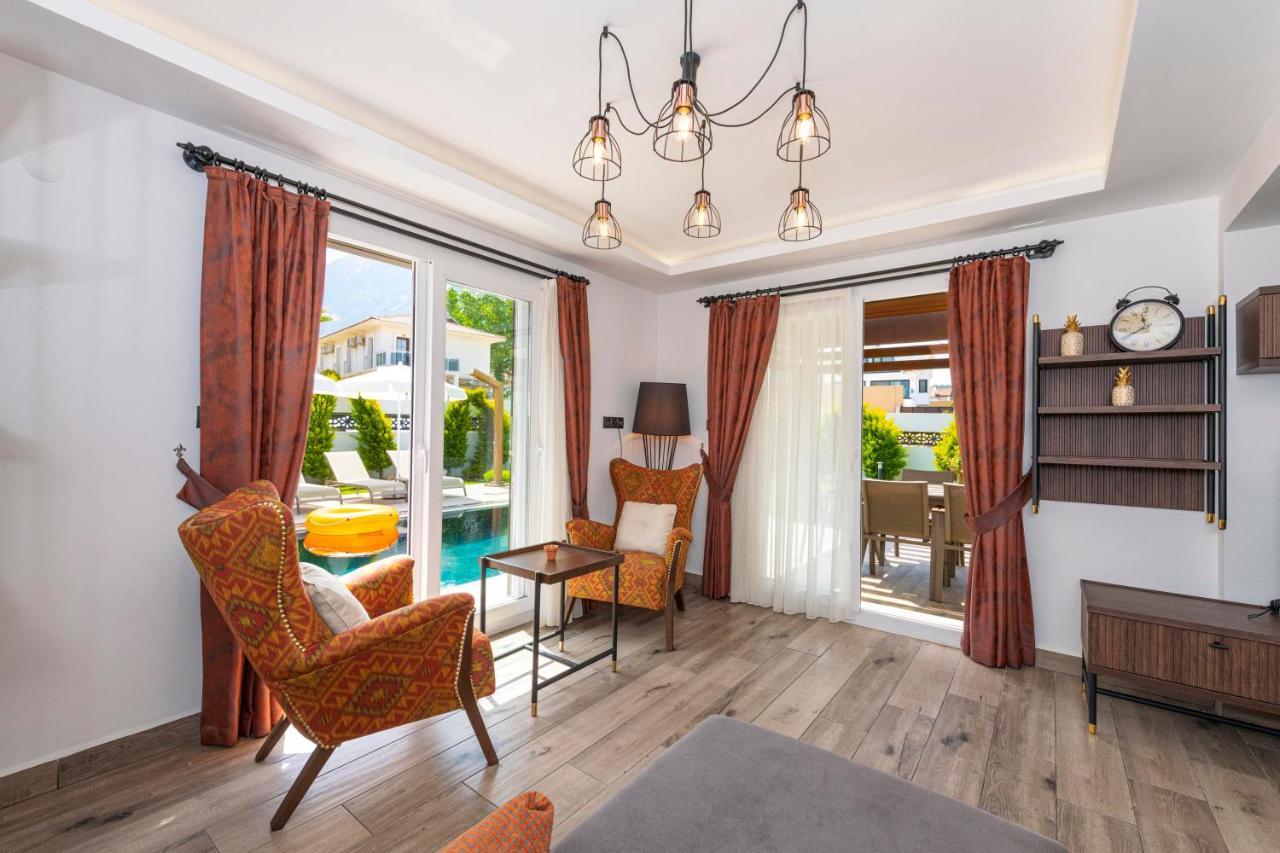 4 Beds, Luxury Holiday Villa In Hisaroenue Oeluedeniz Villa Mia Fethiye Buitenkant foto